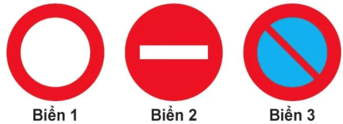 Câu 326: Biển nào dưới đây các phương tiện không được phép đi vào?