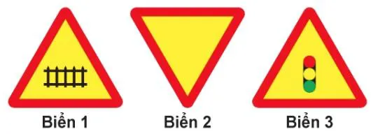 Câu 370: Biển nào báo hiệu sắp đến chỗ giao nhau nguy hiểm?