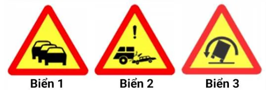 Câu 409: Biển nào sau đây cảnh báo nguy hiểm đoạn đường thường xảy ra tai nạn?