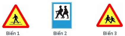 Câu 412: Biển nào chỉ dẫn nơi bắt đầu đoạn đường dành cho người đi bộ?