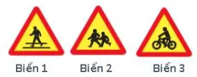 Câu 413: Biển nào dưới đây báo hiệu gần đến đoạn đường thường có trẻ em đi ngang qua?