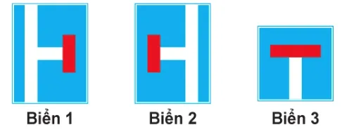 Câu 449: Biển nào đặt trên đường chính trước khi đến nơi đường giao nhau để rẽ vào đường cụt?