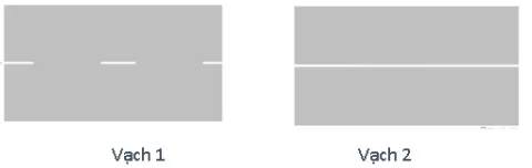 Câu 481: Các vạch dưới đây có tác dụng như thế nào?
