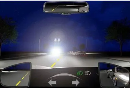 Câu 595: Khi gặp xe ngược chiều bật đèn pha trong tình huống dưới dây, bạn xử lý như thế nào?